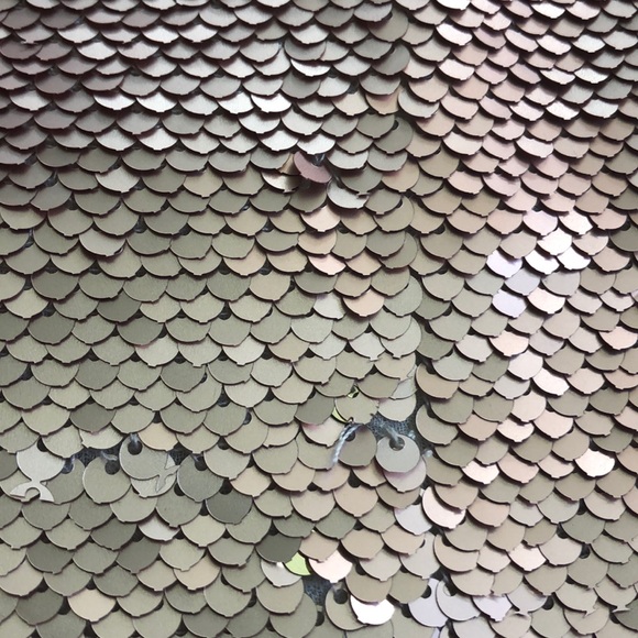 NWT Topshop colorchanging sequin top pink / gold - Picture 6 of 6